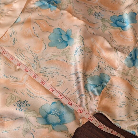 VINTAGE 1990s Contessa Di Roma nightgown and robe set - size XL - Picture 13 of 16